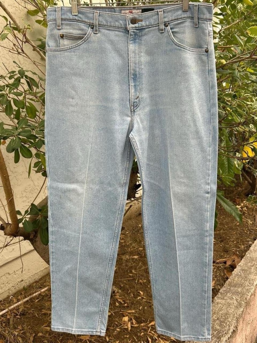 Vintage 1995 Levi Strauss Signature Flex Denim Light Wash Jeans 38x29